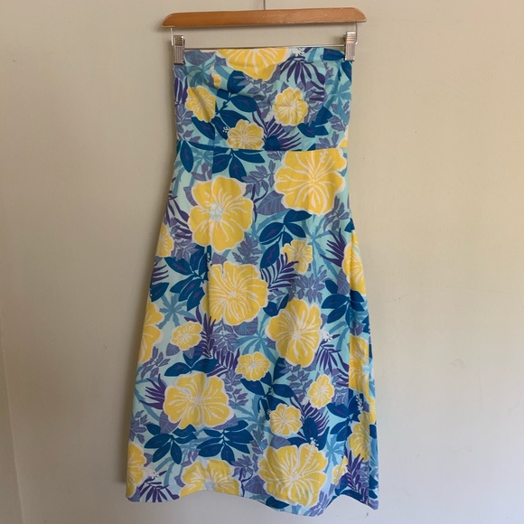 Lilly Pulitzer Franco Strapless Dress - Picture 1 of 3